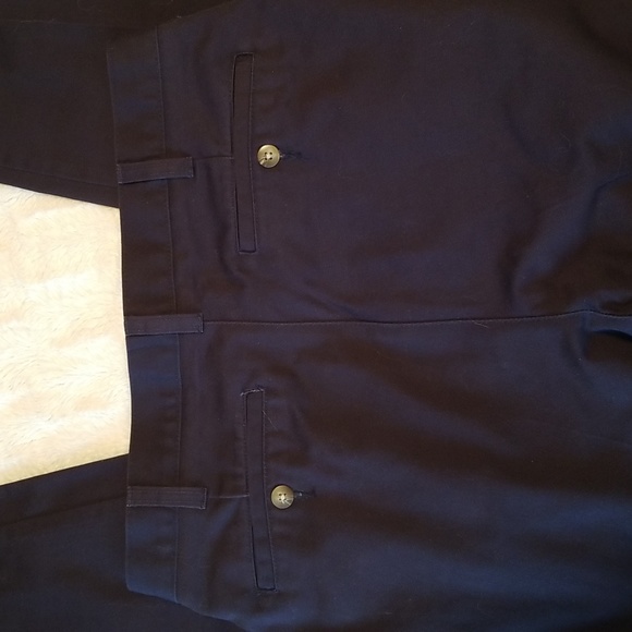 Van Heusen 32x32 navy pleated pants men - Picture 10 of 10